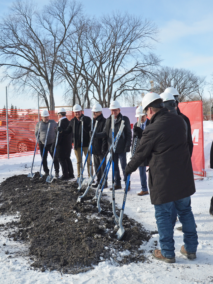 Euphoria in Steinbach as shovels hit the ground for the new Southeast